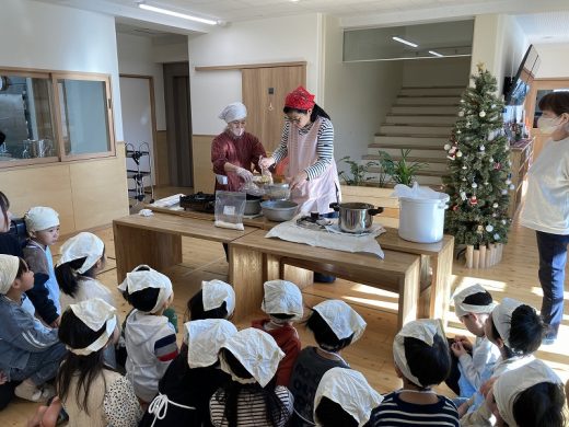 12月5日（木）みどりぐみ　味噌づくり